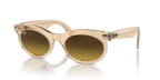Ray-Ban WAYFARER OVAL RB2242 - Photo Waves Brown / Brown