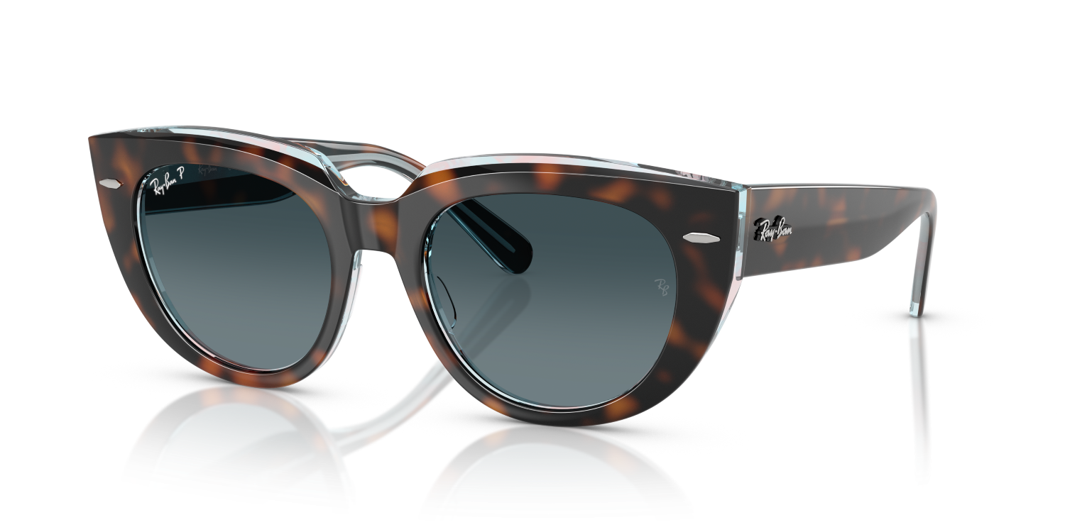 Ray-Ban DOREEN RB2286 - Dark Havana On Transparent Multicolour / Tortoise