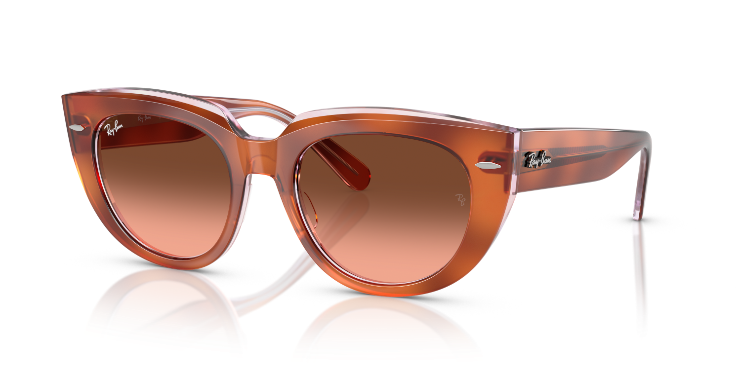 Ray-Ban DOREEN RB2286 - Red Havana On Transparent Multicolour / Tortoise