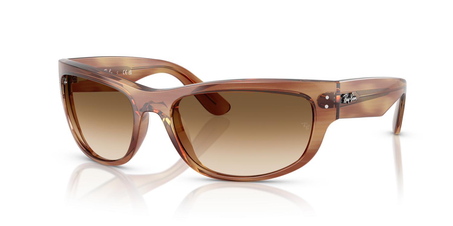 Ray-Ban MEGA BALORAMA RB2289 - Striped Brown / Tortoise