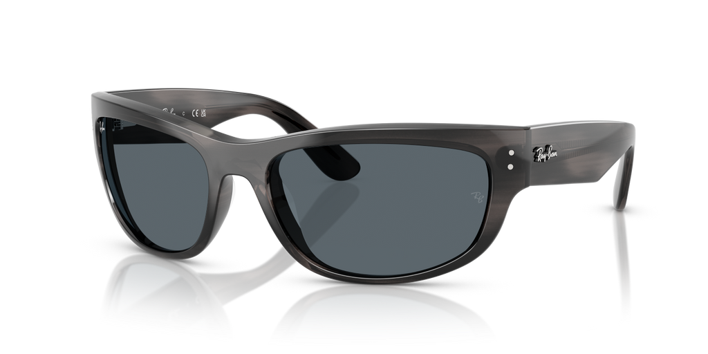 Ray-Ban MEGA BALORAMA RB2289 - Striped Gray / Grey