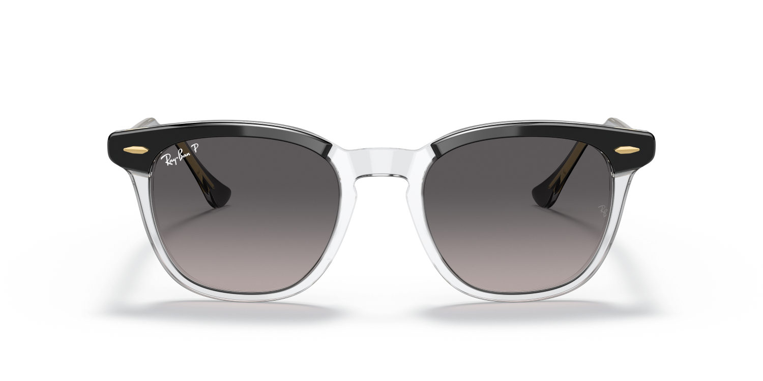 Ray-Ban HAWKEYE RB2298 - Black On Transparent / Black