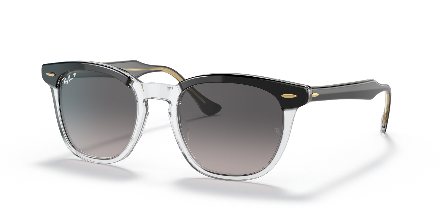 Ray-Ban HAWKEYE RB2298 - Black On Transparent / Black
