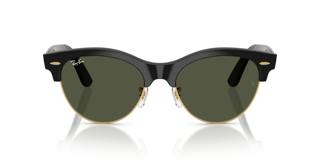 Ray-Ban CLUBMASTER WAY RB2341 - Black On Gold / Black