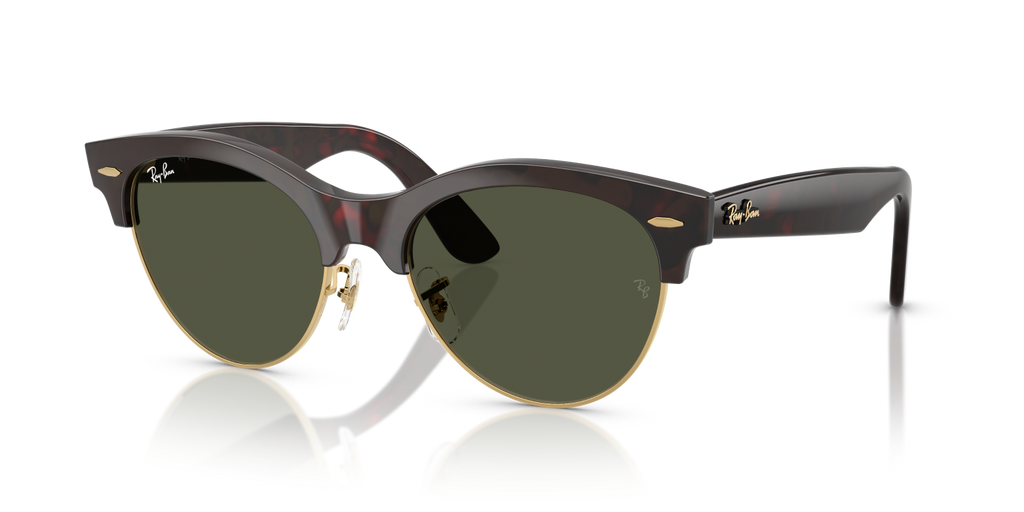 Ray-Ban CLUBMASTER WAY RB2341 - Red Havana On Gold / Tortoise