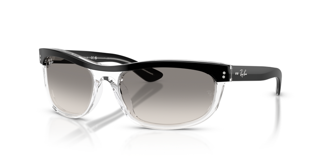 Ray-Ban BALORAMA RB2489 - Black On Transparent / Black