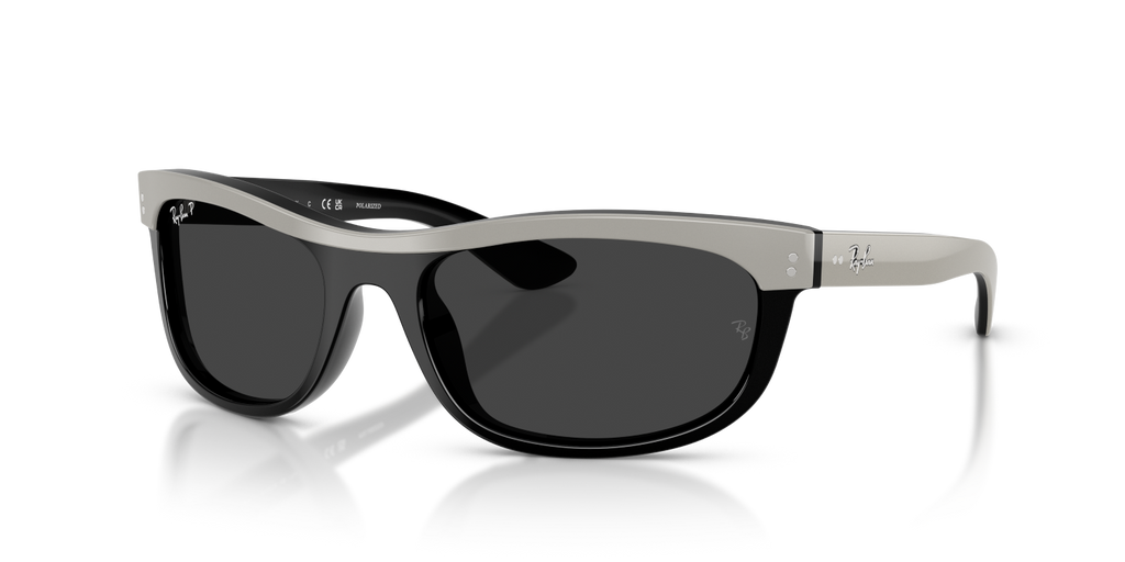 Ray-Ban BALORAMA RB2489 - Grey On Black / Grey