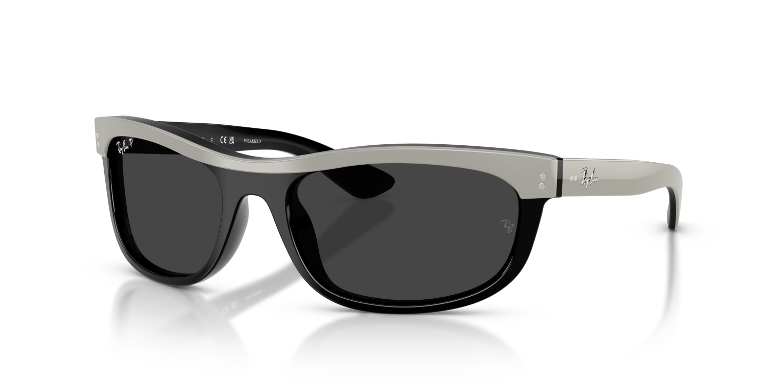 Ray-Ban BALORAMA RB2489 - Grey On Black / Grey