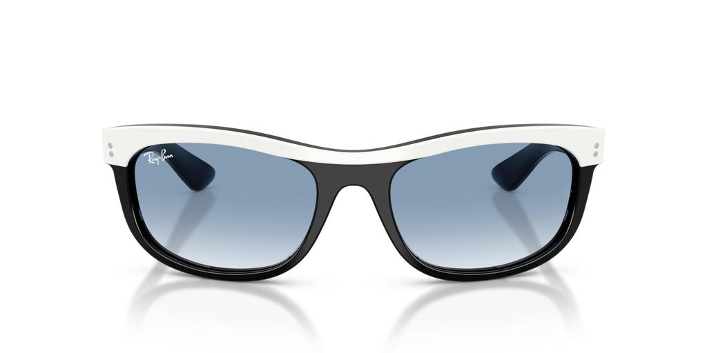 Ray-Ban BALORAMA RB2489 - White On Black / White