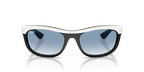 Ray-Ban BALORAMA RB2489 - White On Black / White