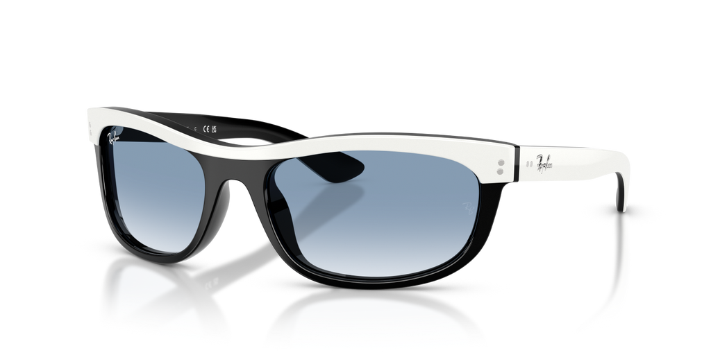 Ray-Ban BALORAMA RB2489 - White On Black / White