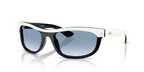 Ray-Ban BALORAMA RB2489 - White On Black / White