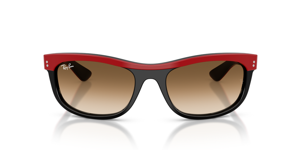 Ray-Ban BALORAMA RB2489 - Red On Black / Red