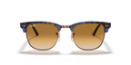 Ray-Ban CLUBMASTER RB3016 - Brown & Blue / Brown