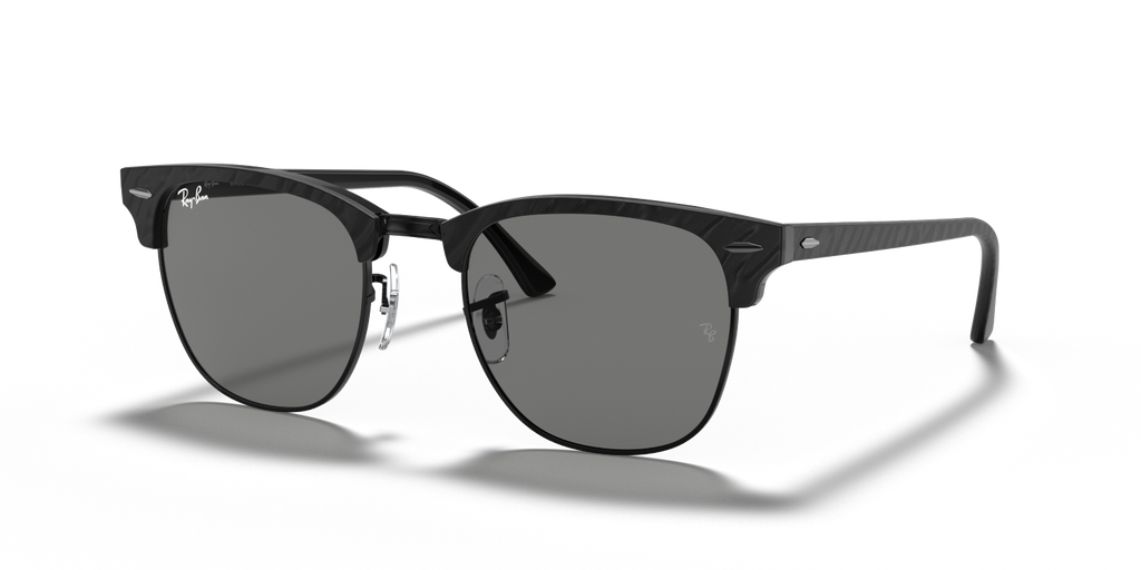 Ray-Ban CLUBMASTER RB3016 - Black / Black