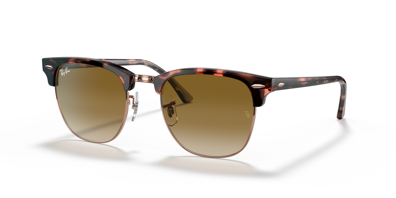 Ray-Ban CLUBMASTER RB3016 - Pink Havana / Tortoise