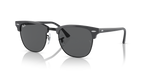 Ray-Ban CLUBMASTER RB3016 - Grey On Black / Grey