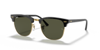 Ray-Ban CLUBMASTER RB3016 - Black On Gold / Black