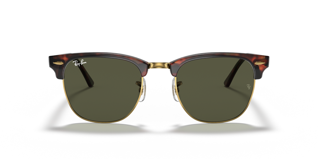 Ray-Ban CLUBMASTER RB3016 - Tortoise On Gold / Tortoise