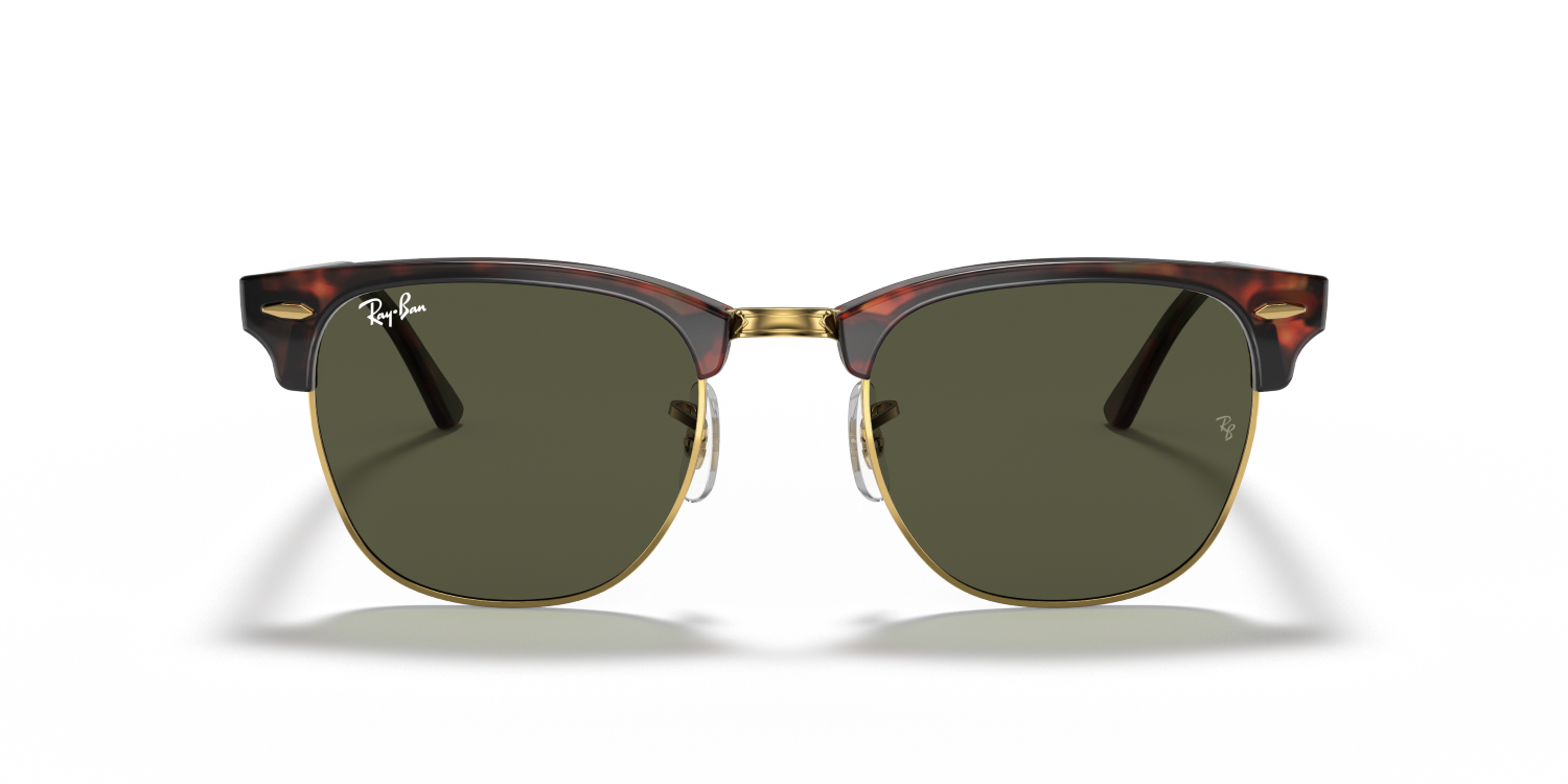 Ray-Ban CLUBMASTER RB3016 - Tortoise On Gold / Tortoise