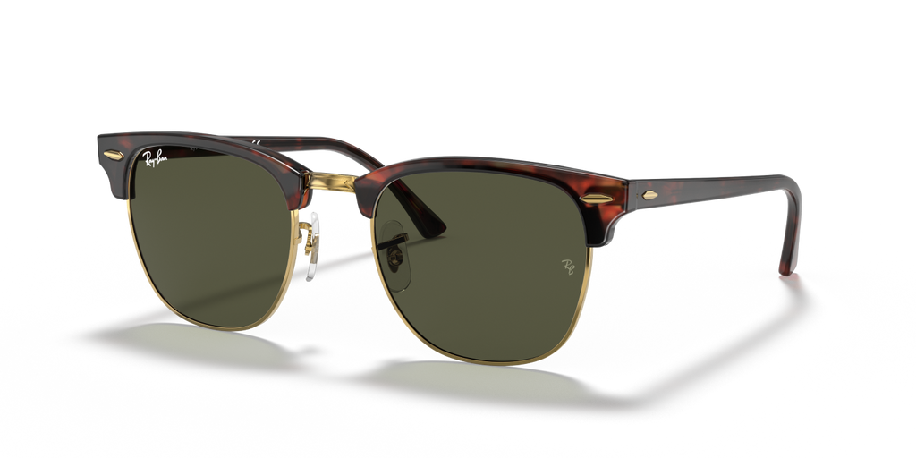 Ray-Ban CLUBMASTER RB3016 - Tortoise On Gold / Tortoise