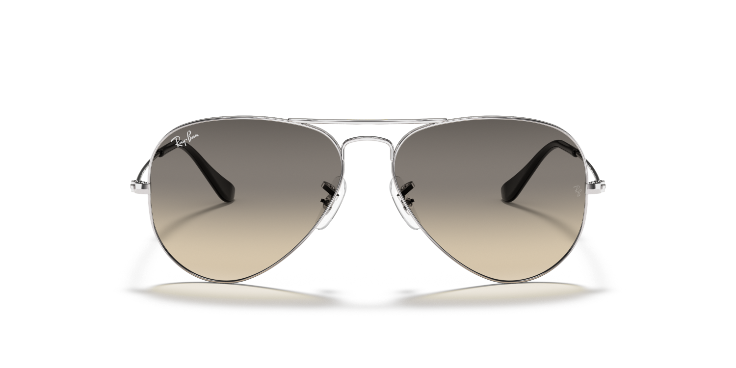 Ray-Ban AVIATOR RB3025 - Silver / Silver