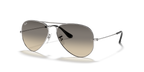Ray-Ban AVIATOR RB3025 - Silver / Silver