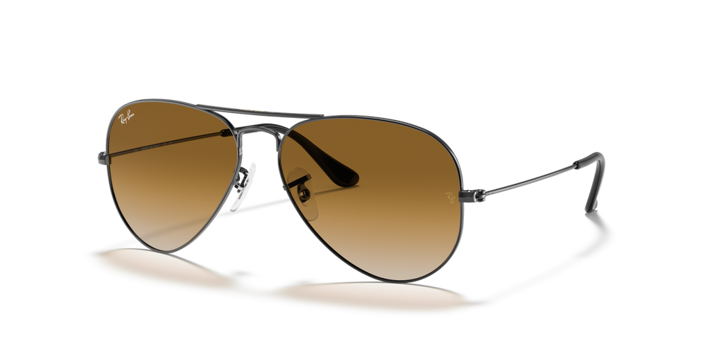 Ray-Ban AVIATOR RB3025 - Gunmetal / Grey