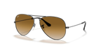 Ray-Ban AVIATOR RB3025 - Gunmetal / Grey