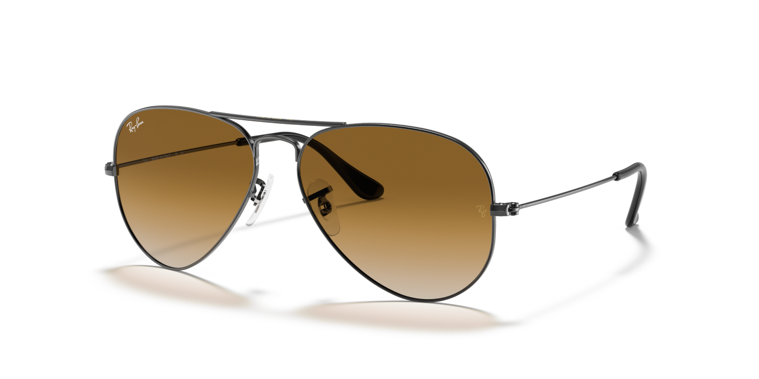 Ray-Ban AVIATOR RB3025 - Gunmetal / Grey