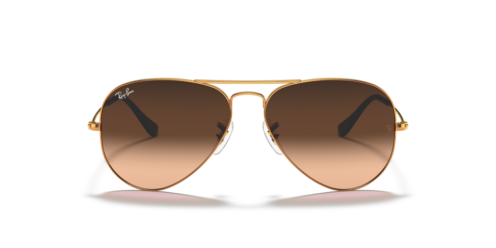 Ray-Ban AVIATOR RB3025 - Light Brown / Brown