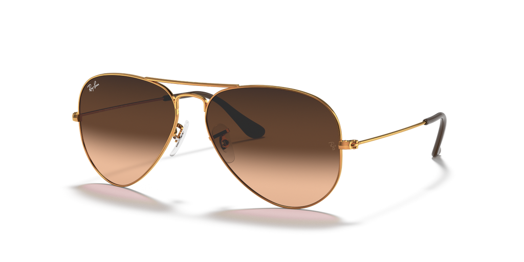 Ray-Ban AVIATOR RB3025 - Light Brown / Brown