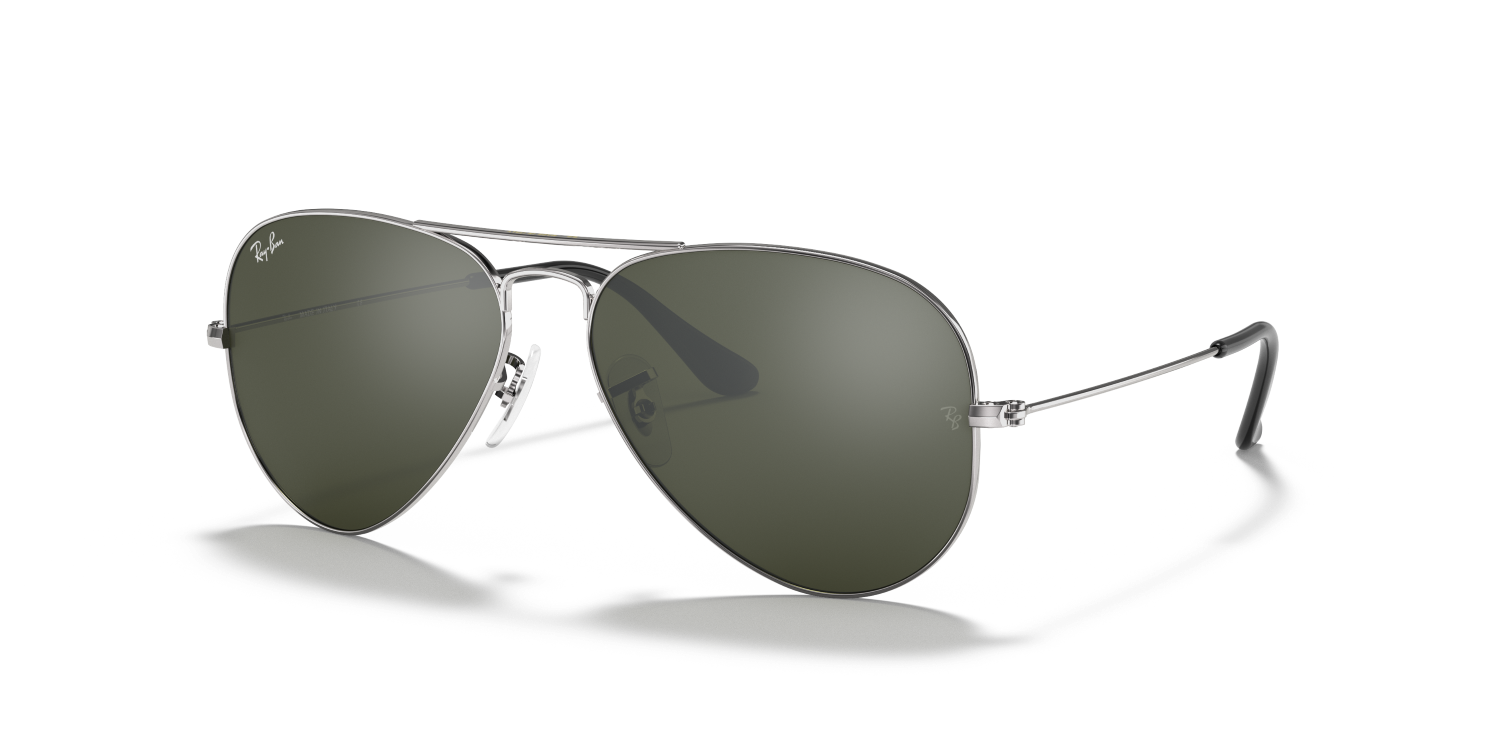 Ray-Ban AVIATOR RB3025 - Silver / Silver