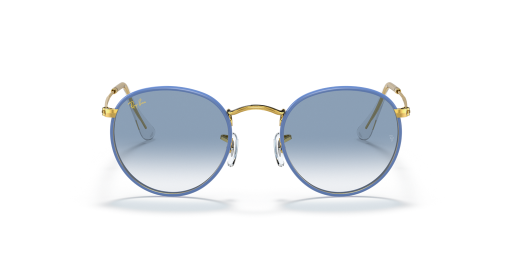 Ray-Ban ROUND FULL COLOR RB3447JM - Light Blue / Blue