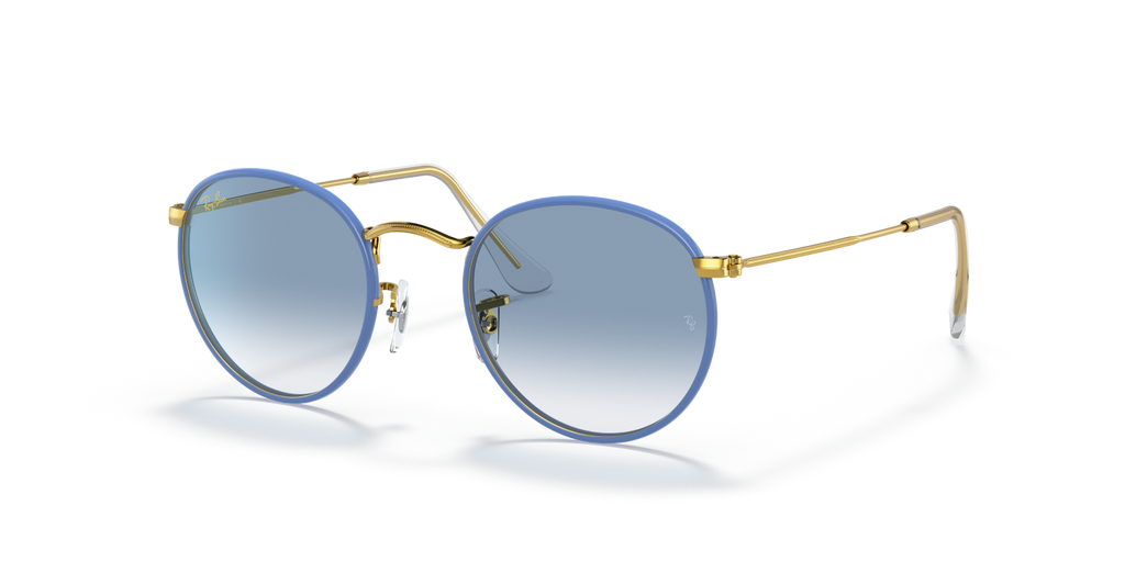 Ray-Ban ROUND FULL COLOR RB3447JM - Light Blue / Blue