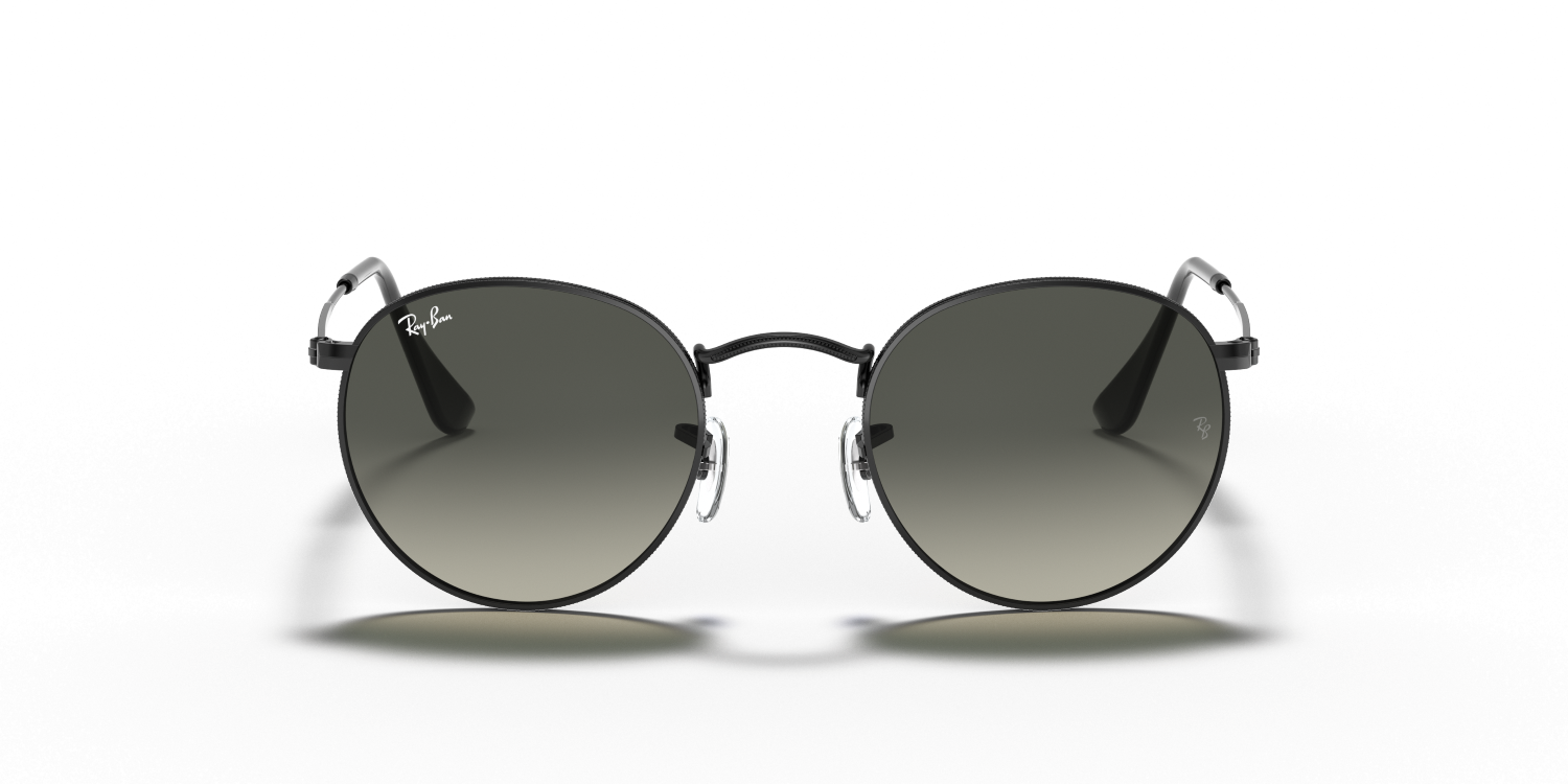 Ray-Ban ROUND METAL RB3447N - Black / Black