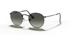 Ray-Ban ROUND METAL RB3447N - Black / Black