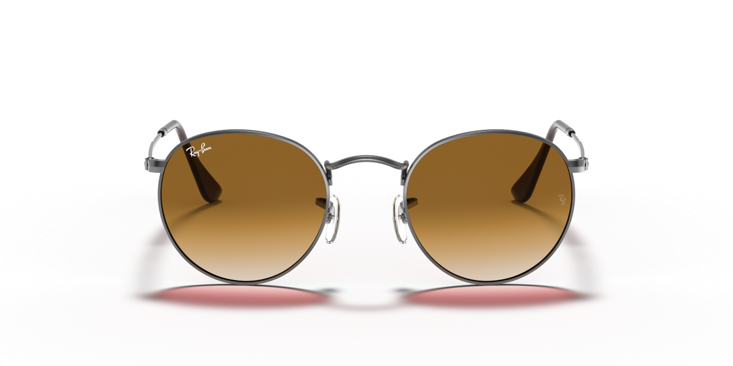 Ray-Ban ROUND METAL RB3447N - Gunmetal / Grey