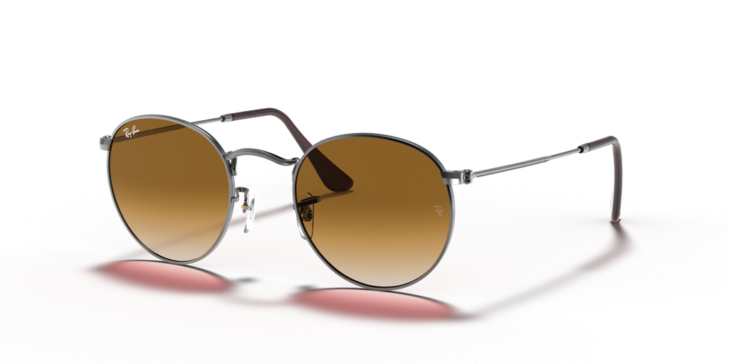 Ray-Ban ROUND METAL RB3447N - Gunmetal / Grey