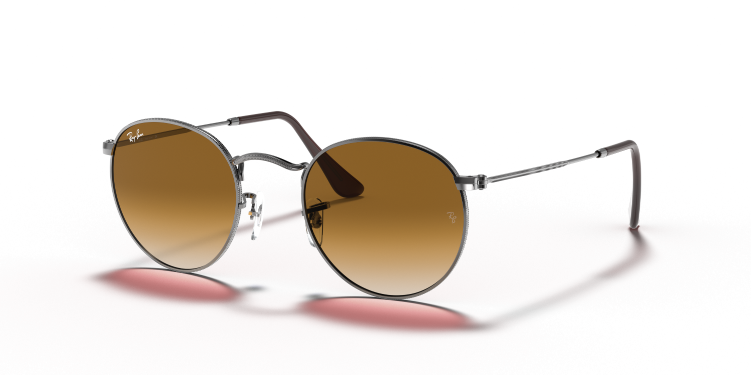 Ray-Ban ROUND METAL RB3447N - Gunmetal / Grey