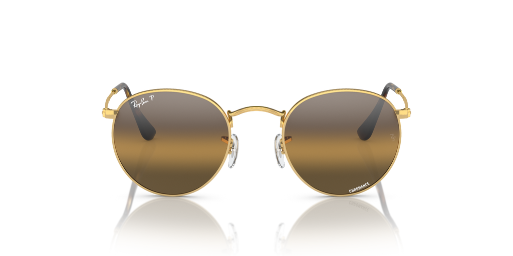 Ray-Ban ROUND METAL RB3447 - Arista Gold / Gold