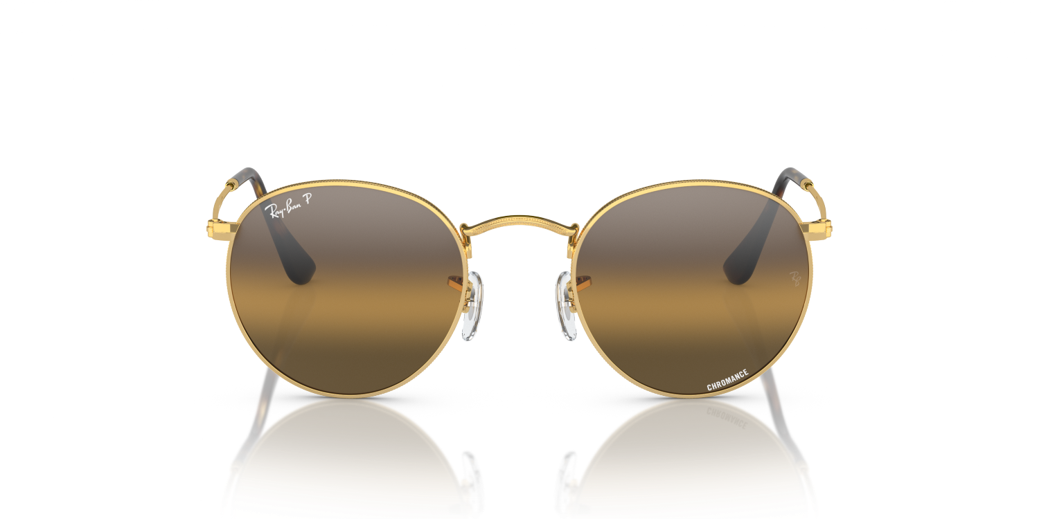 Ray-Ban ROUND METAL RB3447 - Arista Gold / Gold