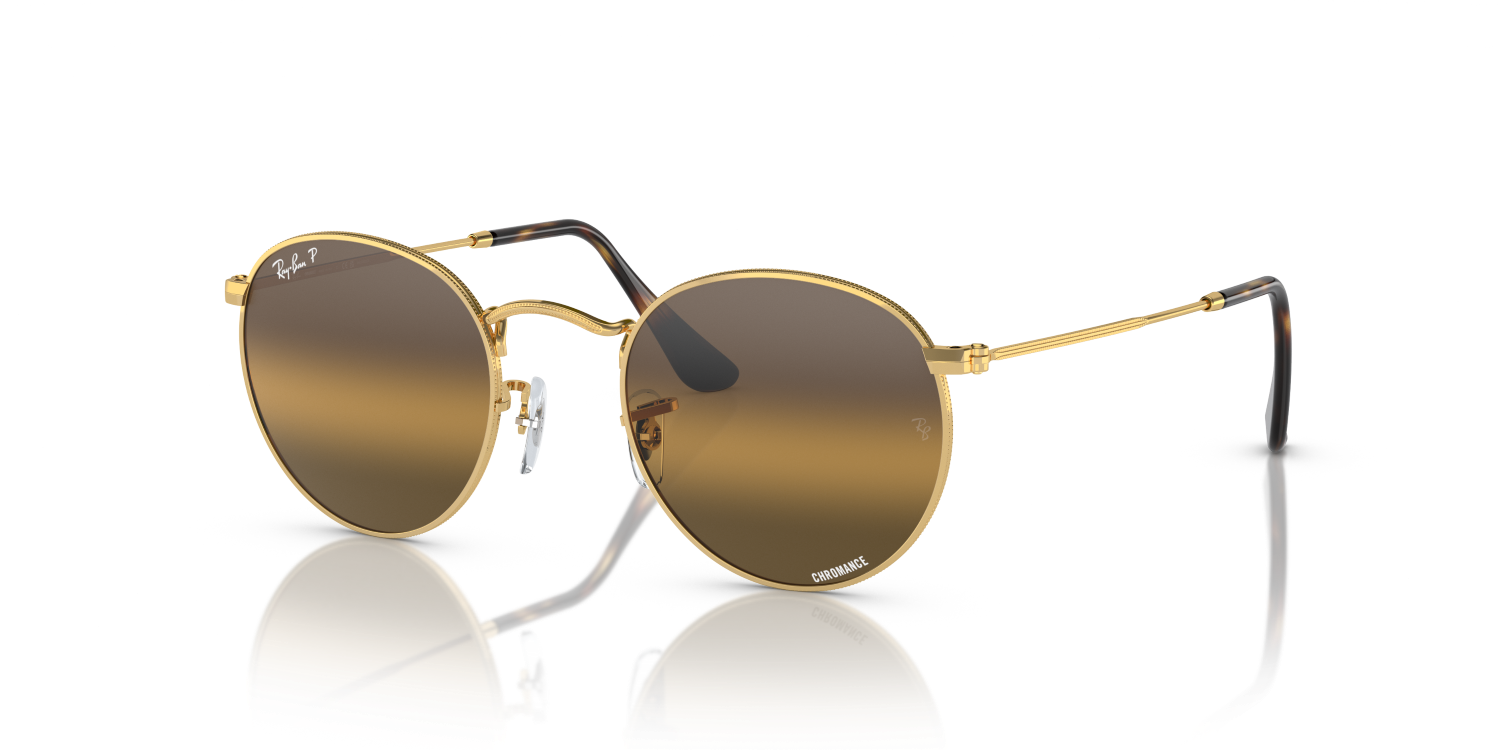 Ray-Ban ROUND METAL RB3447 - Arista Gold / Gold