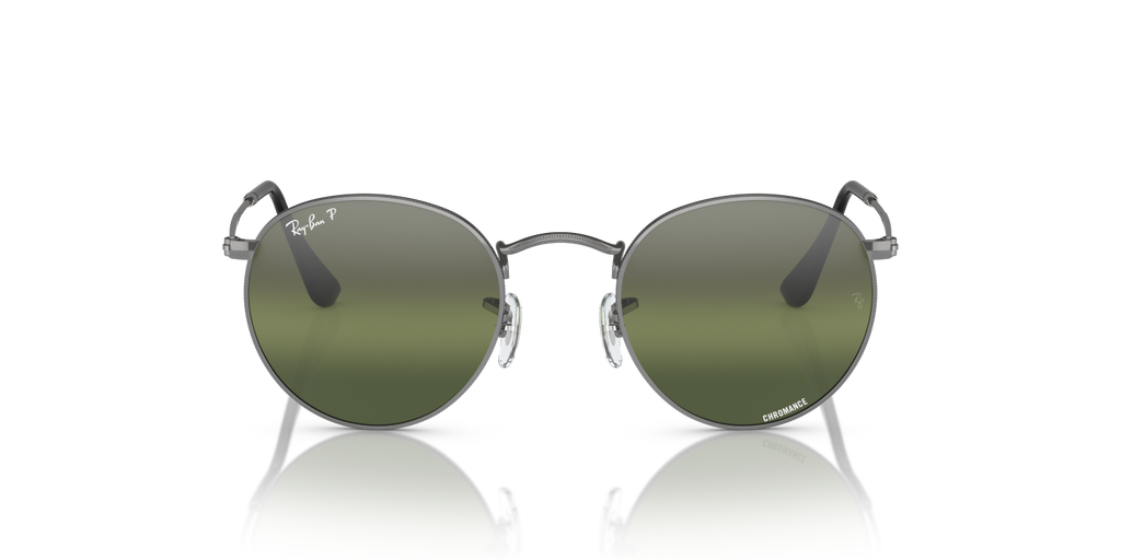 Ray-Ban ROUND METAL RB3447 - Gunmetal / Grey
