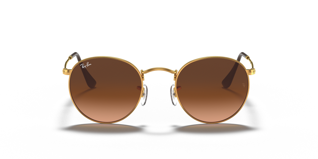 Ray-Ban ROUND METAL RB3447 - Light Bronze / Yellow