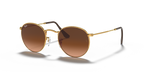 Ray-Ban ROUND METAL RB3447 - Light Bronze / Yellow
