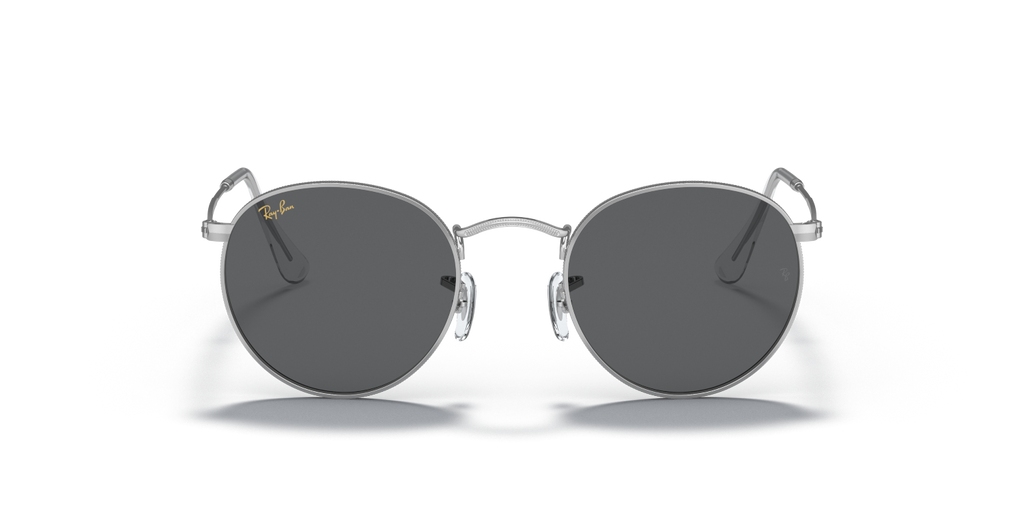 Ray-Ban ROUND METAL RB3447 - Silver / Silver