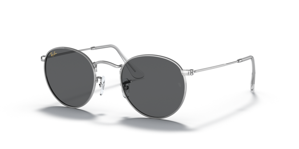 Ray-Ban ROUND METAL RB3447 - Silver / Silver
