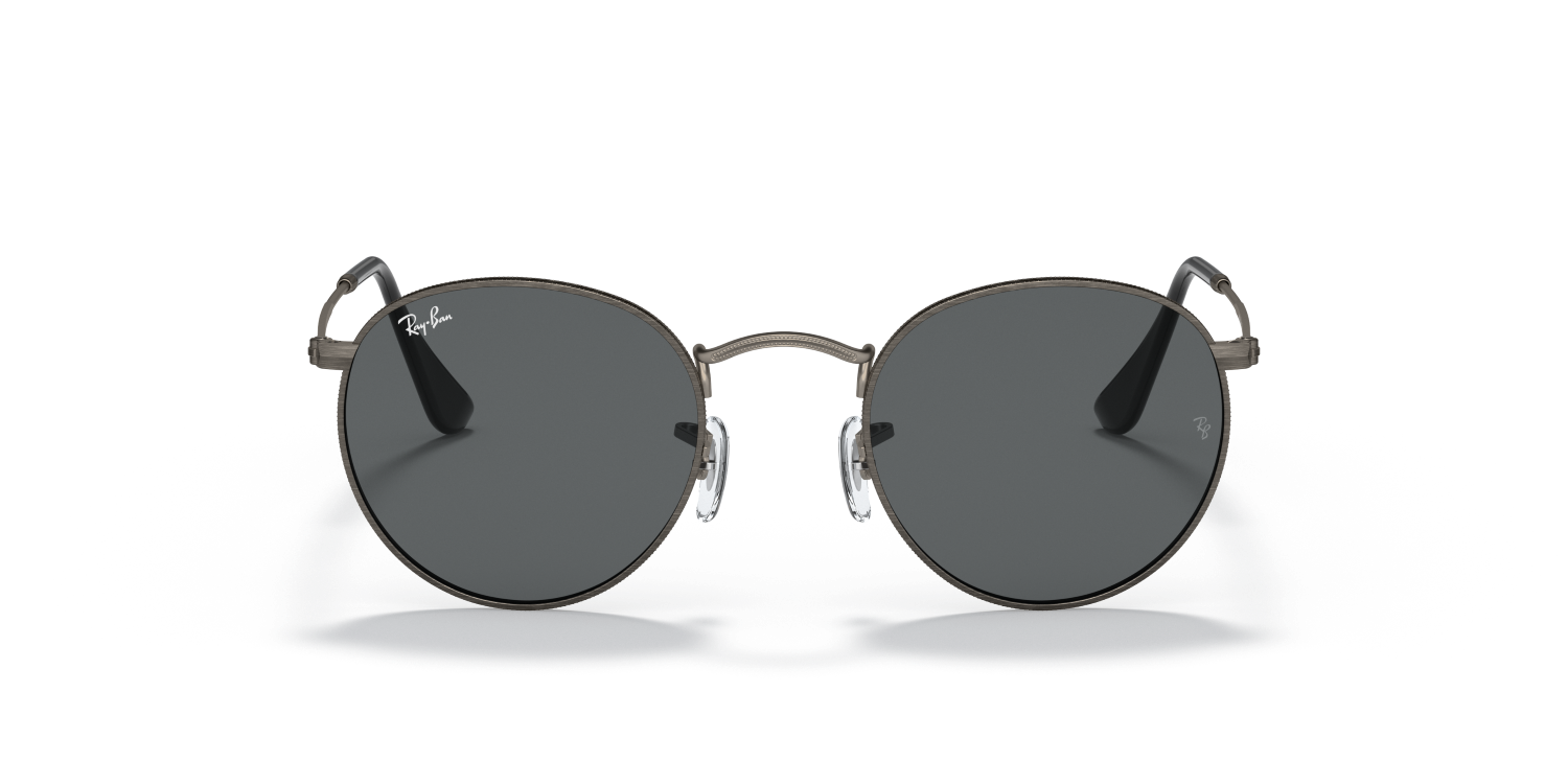 Ray-Ban ROUND METAL RB3447 - Gunmetal / Grey