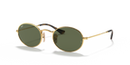 Ray-Ban OVAL RB3547N - Arista Gold / Gold